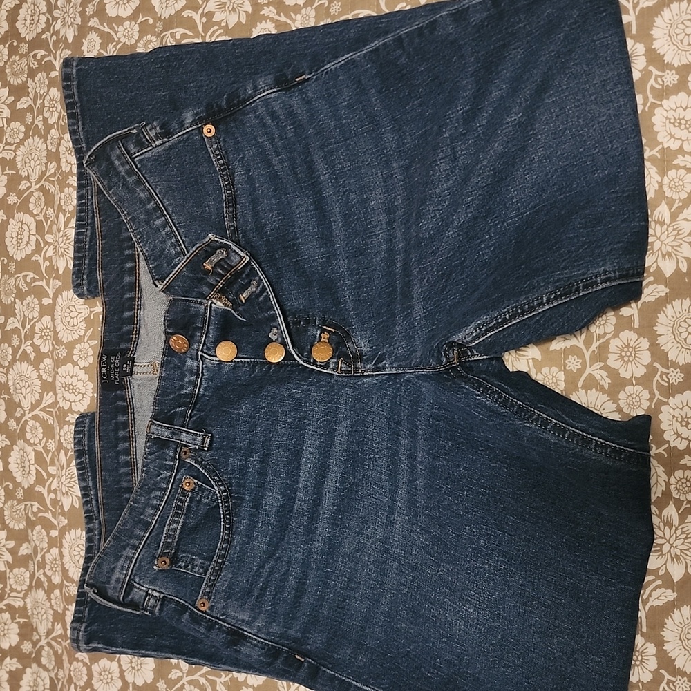 J. Crew Mid Rise Flare Crop